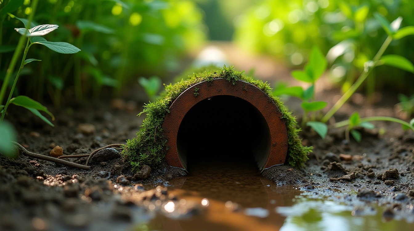 Comprendre la fuite d’eau sur une canalisation enterrée
